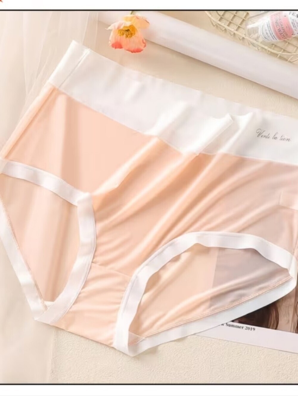 Venti~la~tion Soft High-Waist, Sheer & Whisper-thin Seamless Women's Briefs